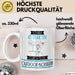 Outdoor-Bloggerin Tasse Geschenk Becher Stark Attraktiv Furchtlos Outdoor-Bloggerin Lustige Geschenkidee Weiß Trendation