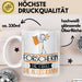 Forscherin Geschenk Tasse Becher Die Frau Die Allen Kann Geschenkidee für eine Forscherin Lustig Weiß Trendation