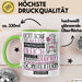 Songtexterin Geschenk Becher Tasse Gott Schuf Alle Menschen Gleich Nur Die Besten Durfeten Songtexterin Werden Geschenkidee Lustig Grün Trendation