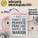 Marion Tasse Geschenk Gott Formte Die Perfekte Frau Marion Geschenkidee Rosa Trendation