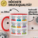 Elefant Tier Tasse Geschenk Lustige Geschenkidee Spruch Elefanten Yoga Rot Trendation