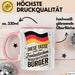 Fantastischer Neuer Deutscher Bürger Tasse Geschenkidee Rosa Trendation