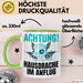 Hausdrache Im Anflug Tasse Geschenk Becher Grün Trendation