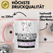 Musikfestival-Besucherin Weil Es Keinen Schöneren Beruf Gibt Tasse Geschenk für Eine Musikfestival-Besucherin Lustig Rosa Trendation
