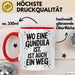 Gundula Tasse Geschenk Wo Eine Gundula Ist Ist Auch Ein Weg Geschenkidee Becher mit Name Rot Trendation