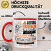 Tonstudio-Besitzerin Tasse Geschenk Lustiger Spruch Bitte Erheben Sie Sich Seine Majestät Die Tonstudio-Besitzerin Betritt Den Raum Rot Trendation