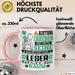 Leser Geschenk Tasse Lustiger Spruch Erheben Sie Sich Der Leser Betritt den Raum Rosa Trendation