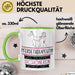 Pferdetherapeutin Weil Es Keinen Schöneren Beruf Gibt Tasse Geschenk für Eine Pferdetherapeutin Lustig Grün Trendation