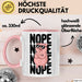 Schweinezüchter Schweine Tier Tasse Becher Geschenk Lustige Geschenkidee Spruch Nö Rosa Trendation