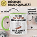 Skater Geschenk Tasse Lustiger Spruch Ich Bin Skater Warum Weil Ich Es Kann Geschenkidee Bester Skater Geburtstag Kaffee-Becher Grün Trendation