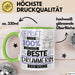 Beste Drummerin Der Welt Tasse Geschenk für Eine Drummerin Geprüft Und Sicher Geschenkidee Geburtstag Weihnachten Grün Trendation