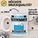 Schwimmer Tasse Geschenk für Schwimmer Geburtstag Lustiger Spruch Kaffee-Becher Was Ist Deine Superkraft Weiß Trendation