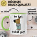 Im Just A Chill Guy Ich Bin Einfach Nur Ein Gechillter Entspannter Typ Tasse Geschenk Dank Meme Liebhaber Grün Trendation