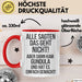 Gundula Tasse Geschenk Alle Sagten Das Geht Nicht Aber Dann Kam Gundula Und Hat Es Einfach Gemacht Geschenkidee Becher mit Name Rot Trendation