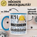Bauzeichnerin Ausbildung Start Geschenk Tasse Ich Bin Bauzeichnerin In Der Ausbildung Ich Darf Das Kaffee-Becher Geschenkidee Blau Trendation