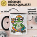 Hippie Frosch Tasse Geschenk Lustige Geschenkidee Spruch Schwarz Trendation