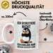 Sarkastischer Pinguin Tasse Geschenk Lustige Geschenkidee Spruch Ich Diskutiere Nicht Ich Erkläre Nur Warum Ich Rcht Habe Weiß Trendation