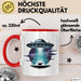 Sci Fi Liebhaber Tasse Geschenkidee für Science Fiction Fans Rot Trendation