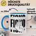 Italiener Geschenk Tasse Ficko Italienische Handbewegeung Kaffee-Becher Blau Trendation