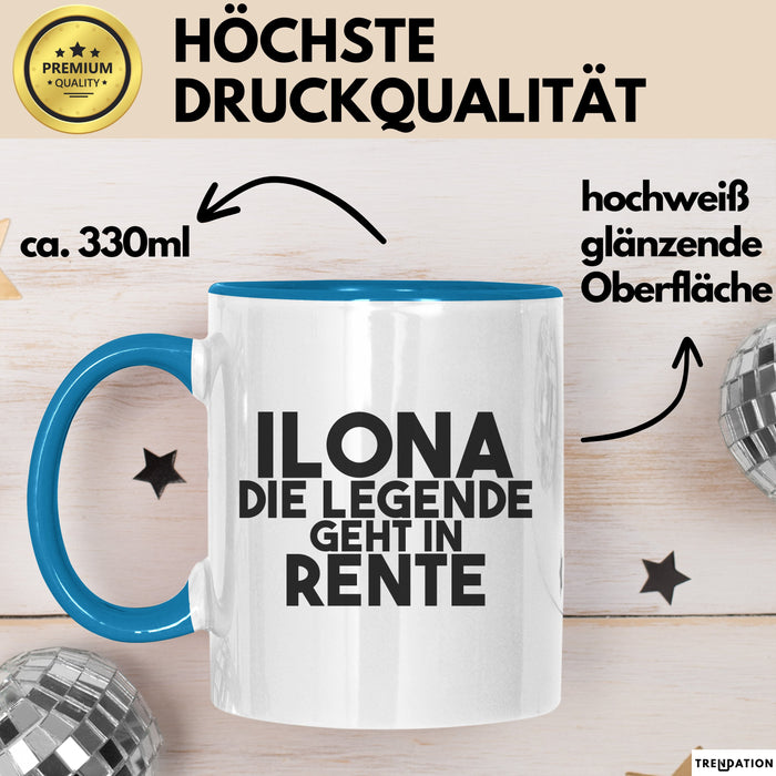 Ilona Tasse Ilona – Die Legende Geht In Rente Geschenk
