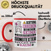 Songtexter Geschenk Tasse Lustiger Spruch Erheben Sie Sich Der Songtexter Betritt den Raum Rot Trendation