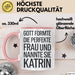 Katrin Tasse Geschenk Gott Formte Die Perfekte Frau Katrin Geschenkidee Rosa Trendation