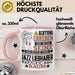 Jazz-Liebhaber Geschenk Tasse Lustiger Spruch Erheben Sie Sich Der Jazz-Liebhaber Betritt den Raum Rosa Trendation