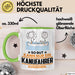 Kanufahrer Geschenk Tasse So Gut Kann Nur Ein Kanufahrer Aussehen Geschenkidee Kaffee-Becher Grün Trendation