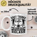 Glasbläser Tasse Geschenk Metallbau Geschenkidee Erst Trinke Ich Meinen Kaffee Dann Blase Ich Sachen Aus Glas Weiß Trendation