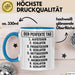 Schlafmütze Tasse Geschenk Der Perfekte Tag Geschenkidee Naps Mittagsschlaf Blau Trendation
