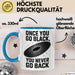 Physiker Tasse Geschenk Einmal schwarz immer schwarz Blau Trendation