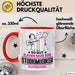 Studiomusiker Geschenk Tasse So Gut Kann Nur Ein Studiomusiker Aussehen Geschenkidee Kaffee-Becher Rot Trendation