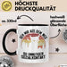 Lustige Tasse Geschenk Geh Mir Aus Dem Weg DU Unnötiger Sozialkontakt Kaffee-Becher Geschenkidee Frauen Sarkasmus Humor Schwarz Trendation