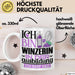 Winzerin Ausbildung Start Geschenk Tasse Ich Bin Winzerin In Der Ausbildung Ich Darf Das Kaffee-Becher Geschenkidee Weiß Trendation
