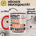 DIY-Bastler Geschenk Lustiger Spruch für DIY-Bastler Geschenkidee Bester DIY-Bastler Der Welt Rot Trendation