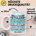 Schwiegervater Geschenk Von Schwiegersohn Geschenkidee Tasse Spruch Becher Weiß Trendation