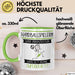 Handballspielerin Und Prinzessin Tasse Geschenk Für Eine Handballspielerin Geburtstag Was Ist Deine Superkraft Grün Trendation
