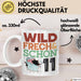 11. Geburtstag Geschenk Tasse Becher Wild Frech Und Schon 11 Weiß Trendation