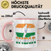 Indien Tasse Geschenk Cricket Indische Cricket-Fans Geschenkidee Rosa Trendation