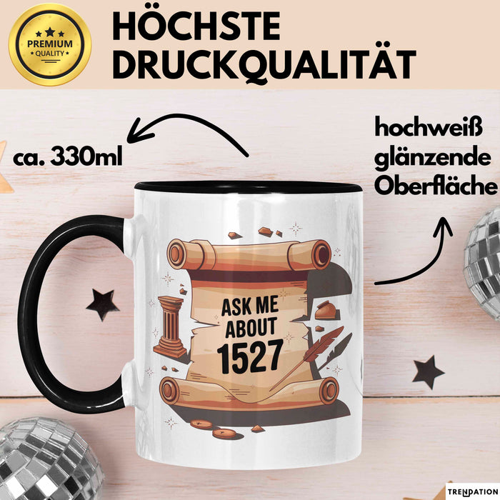 Geschichtsfan Tasse Geschenk Lustige Geschenkidee Spruch Für Geschichts Liebhaber Trendation