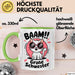 Big Sister Ältere Geschwister Schwestern Katze Tasse Becher Geschenk Lustige Geschenkidee Spruch Big Sister Grün Trendation