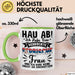 Serbische Ehefrau Tasse Geschenk Lustige Geschenkidee Spruch Keine Lust Sie Einzusetzen Grün Trendation