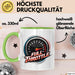 Auto Fan Tasse Geschenkidee Vollgas Schrauber Spruch Geschenkidee Lustig Grün Trendation