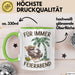 Rentner Pensionär Sarkasmus Tasse Geschenk Lustige Geschenkidee Spruch Für Immer Feierabend Grün Trendation