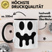 Lächeln Halloween Feier Tasse Geschenk Lustige Geschenkidee Spruch Trendation