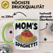 Spaghetti Tasse Für Frauen Und Männer Mom'S Spaghetti-Liebhaber Grün Trendation