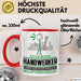 Handwerker Geschenk Tasse Ich Bin Handwerker Aber Sag Doch Einfach Superheld Lustige Geschenkdiee für Handwerker Kaffee-Becher Rot Trendation