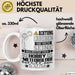 Hobbymeteorologe Geschenk Tasse Lustiger Spruch Erheben Sie Sich Der Hobbymeteorologe Betritt den Raum Weiß Trendation