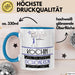 Köchin Weil Es Keinen Schöneren Beruf Gibt Tasse Geschenk für Eine Köchin Lustig Blau Trendation