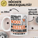 Psychologe Geschenk Lustiger Spruch für Psychologe Geschenkidee Bester Psychologe Der Welt Weiß Trendation